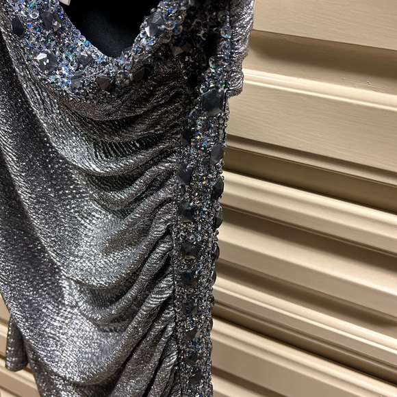 Cache one shoulder shimmer top - Picture 3 of 3